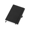 Блокнот из моющегося крафта и каменной бумаги А5 "Fleekstone", гибкая обложка, черный