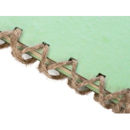 Живой блокнот с семенами цветов, А6, зеленое яблоко