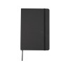 Holm блокнот формата А5 из каменной бумаги с линованными страницами - сплошной черный