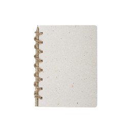 Живой блокнот с семенами цветов, А6, белый