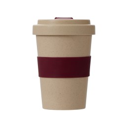 Стакан из пшеничного волокна «Flava», burgundy