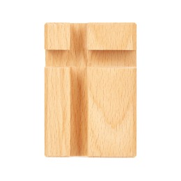 Подставка для телефона и планшета деревянная из массива бука №2 "флагман"