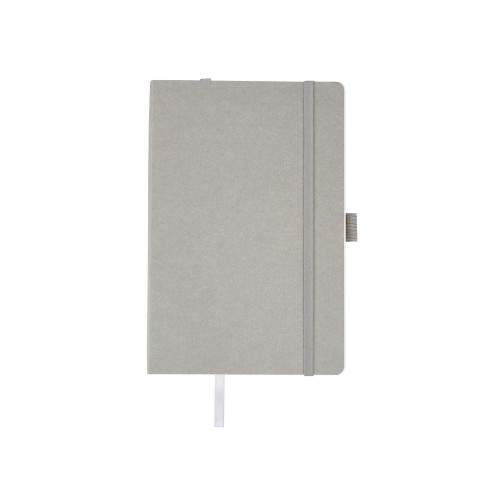 Блокнот из моющегося крафта и каменной бумаги А5 "Fleekstone", гибкая обложка, серый
