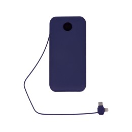 Внешний беспроводной аккумулятор с подсветкой лого «Astro», 10000 mAh, темно-синий
