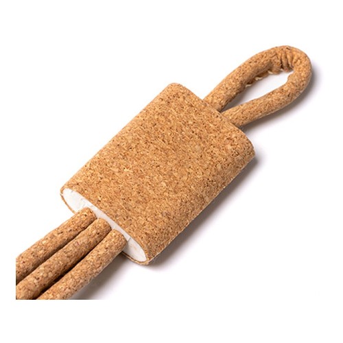 Зарядный кабель 5-в-1 "Sevek", натуральный