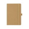 Блокнот "Sevilia Hard", твердая обложка из крафта A5, 80 листов, крафтовый/бежевый