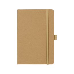 Блокнот "Sevilia Hard", твердая обложка из крафта A5, 80 листов, крафтовый/бежевый