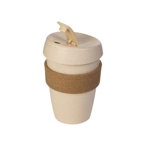 Стакан из пшеничного волокна с двойными стенками "Pino", натуральный