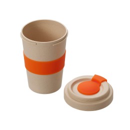 Стакан из пшеничного волокна «Flava», оранжевый 021C