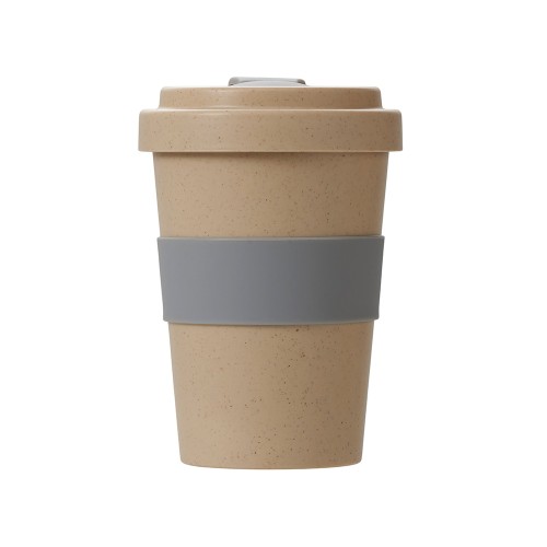 Стакан из пшеничного волокна «Flava», серый