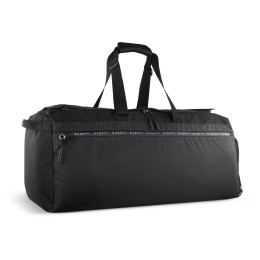 Сумка дорожная BUGATTI БЛАНК ОБЛЕГЧЕННАЯ | BLANC DELIGHT, чёрная, нейлон RPET600D/тарпаулин/полиэстер, 67х32х29 см, 55 л