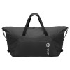 Сумка дорожная TORBER РИТМ, чёрная, полиэстер 900D с PU покрытием, 65 х 37 х 34 см