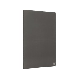 Комплект из двух блокнотов Karst формата A5 с листами из каменной бумаги, slate grey