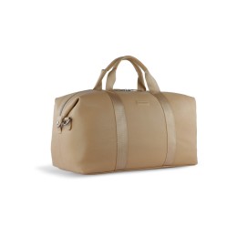 Сумка дорожная BUGATTI ЭЛЬЗА | ELSA, песочного цвета, воловья кожа/полиэстер, 47х22х24/30 см