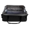 Сумка дорожная TORBER РИТМ, чёрная, полиэстер 900D с PU покрытием, 65 х 37 х 34 см