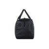 Сумка дорожная BUGATTI КЛАРК | CLARK, чёрная, воловья кожа/полиэстер, 45х20х27,5 см, 24 л
