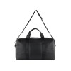 Сумка дорожная BUGATTI ЭЛЬЗА | ELSA, чёрная, воловья кожа/полиэстер, 47х22х24/30 см