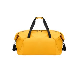 Сумка дорожная TORBER РИТМ, желтая, полиэстер 900D с PU покрытием, 65 х 37 х 34 см