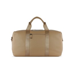 Сумка дорожная BUGATTI ЭЛЬЗА | ELSA, песочного цвета, воловья кожа/полиэстер, 47х22х24/30 см
