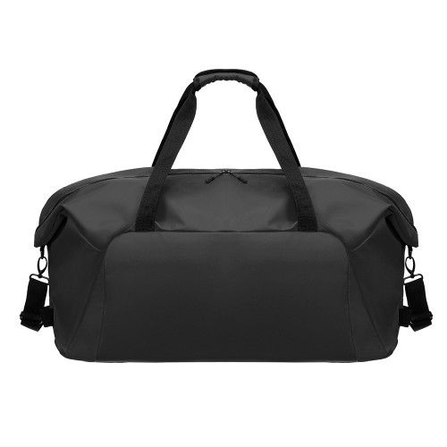 Сумка дорожная TORBER РИТМ, чёрная, полиэстер 900D с PU покрытием, 65 х 37 х 34 см