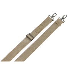 Сумка дорожная BUGATTI ЭЛЬЗА | ELSA, песочного цвета, воловья кожа/полиэстер, 47х22х24/30 см