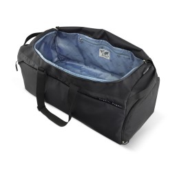 Сумка дорожная BUGATTI БЛАНК ОБЛЕГЧЕННАЯ | BLANC DELIGHT, чёрная, нейлон RPET600D/тарпаулин/полиэстер, 67х32х29 см, 55 л