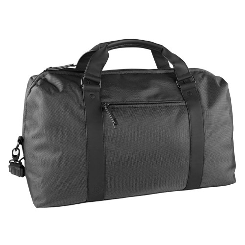 Сумка дорожная BUGATTI ДОМАНИ | DOMANI, антрацитовая, нейлон, 54х24х30 см