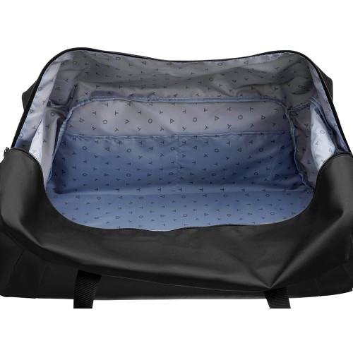 Сумка дорожная TORBER РИТМ, чёрная, полиэстер 900D с PU покрытием, 65 х 37 х 34 см