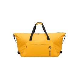 Сумка дорожная TORBER РИТМ, желтая, полиэстер 900D с PU покрытием, 65 х 37 х 34 см