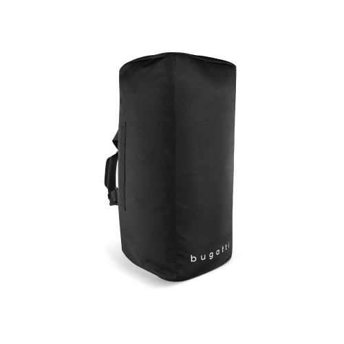 Сумка дорожная BUGATTI БЛАНК ОБЛЕГЧЕННАЯ | BLANC DELIGHT, чёрная, нейлон RPET600D/тарпаулин/полиэстер, 67х32х29 см, 55 л