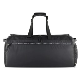 Сумка дорожная BUGATTI БЛАНК ОБЛЕГЧЕННАЯ | BLANC DELIGHT, чёрная, нейлон RPET600D/тарпаулин/полиэстер, 67х32х29 см, 55 л