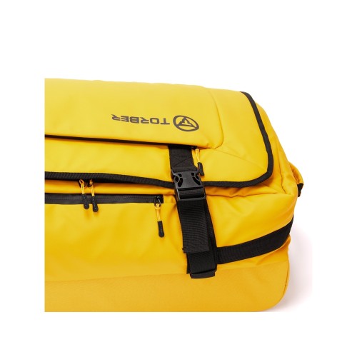 Сумка на колесах TORBER РИТМ, желтый, полиэстер 900D с PU покрытием, 70 х 41 х 28,5 см, 81 л