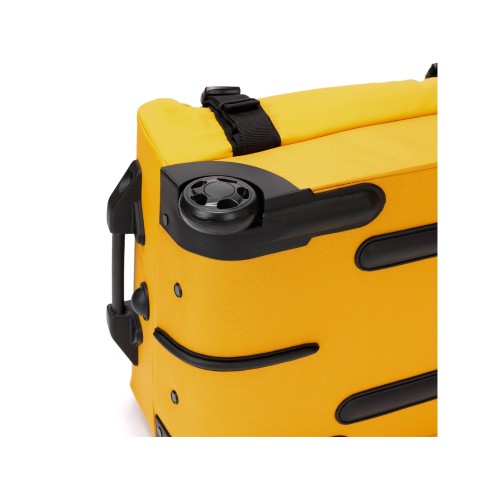 Сумка на колесах TORBER РИТМ, желтый, полиэстер 900D с PU покрытием, 47 х 34 х 21,5 см, 32 л