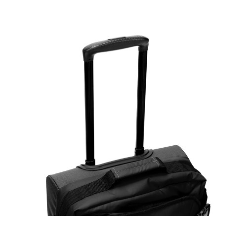 Сумка на колесах TORBER РИТМ, черный, полиэстер 900D с PU покрытием, 47 х 34 х 21,5 см, 32 л