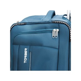 Сумка на колесах TORBER ВИВИ, синий, полиэстер, 69 х 30 х 32 см, 56 л
