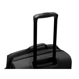 Сумка на колесах TORBER РИТМ, чёрный, полиэстер 900D с PU покрытием, 60 х 38 х 25,5 см, 57 л