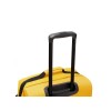 Сумка на колесах TORBER РИТМ, желтый, полиэстер 900D с PU покрытием, 60 х 38 х 25,5 см, 57 л