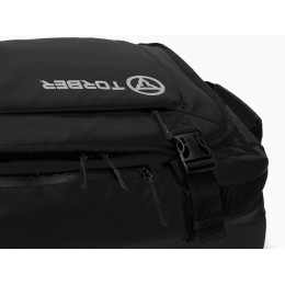 Сумка на колесах TORBER РИТМ, черный, полиэстер 900D с PU покрытием, 47 х 34 х 21,5 см, 32 л