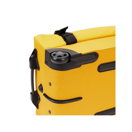 Сумка на колесах TORBER РИТМ, желтый, полиэстер 900D с PU покрытием, 60 х 38 х 25,5 см, 57 л