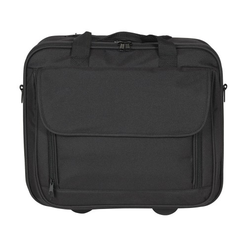 Сумка на колесиках с отделением для ноутбука, черный