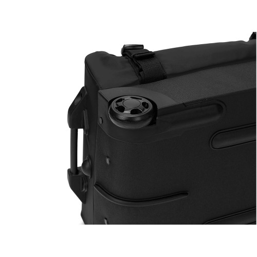 Сумка на колесах TORBER РИТМ, черный, полиэстер 900D с PU покрытием, 47 х 34 х 21,5 см, 32 л