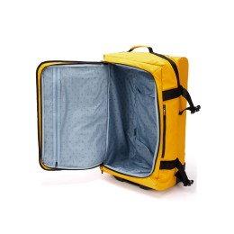 Сумка на колесах TORBER РИТМ, желтый, полиэстер 900D с PU покрытием, 70 х 41 х 28,5 см, 81 л