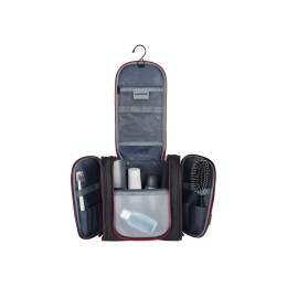 Несессер WENGER, чёрный, полиэстер, 10x24x23 см