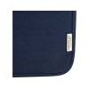 Чехол для 14-дюймового ноутбука Joey объемом 2 л из брезента, переработанного по стандарту GRS, темно-синий