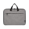Эко- чехол для ноутбука «Libra» 2 в 1 из переработанного пластика, серый яркий