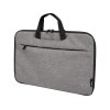 Эко- чехол для ноутбука «Libra» 2 в 1 из переработанного пластика, серый яркий