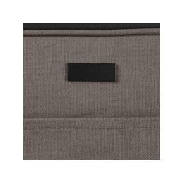 Чехол для 14-дюймового ноутбука Joey объемом 2 л из брезента, переработанного по стандарту GRS, серый