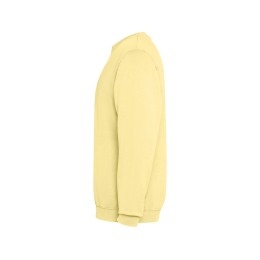 Свитшот «Jaya» унисекс, солнечно-желтый выстиранный WASHED