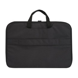 Эко- чехол для ноутбука «Libra» 2 в 1 из переработанного пластика, древесный уголь
