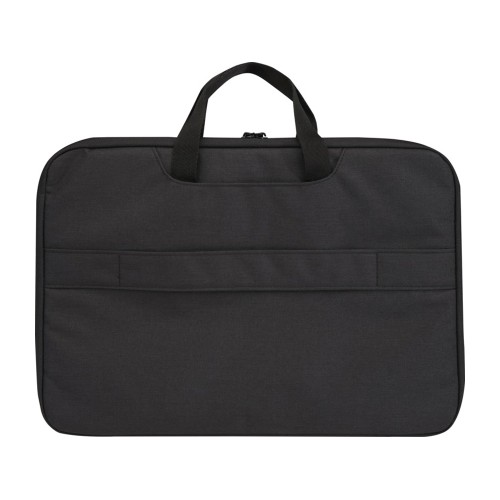 Эко- чехол для ноутбука «Libra» 2 в 1 из переработанного пластика, древесный уголь